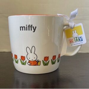 Magenta Miffy Tulip Design Mug